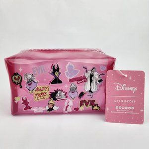 Disney Skinnydip London Disney Villains Pink Cosmetic Bag